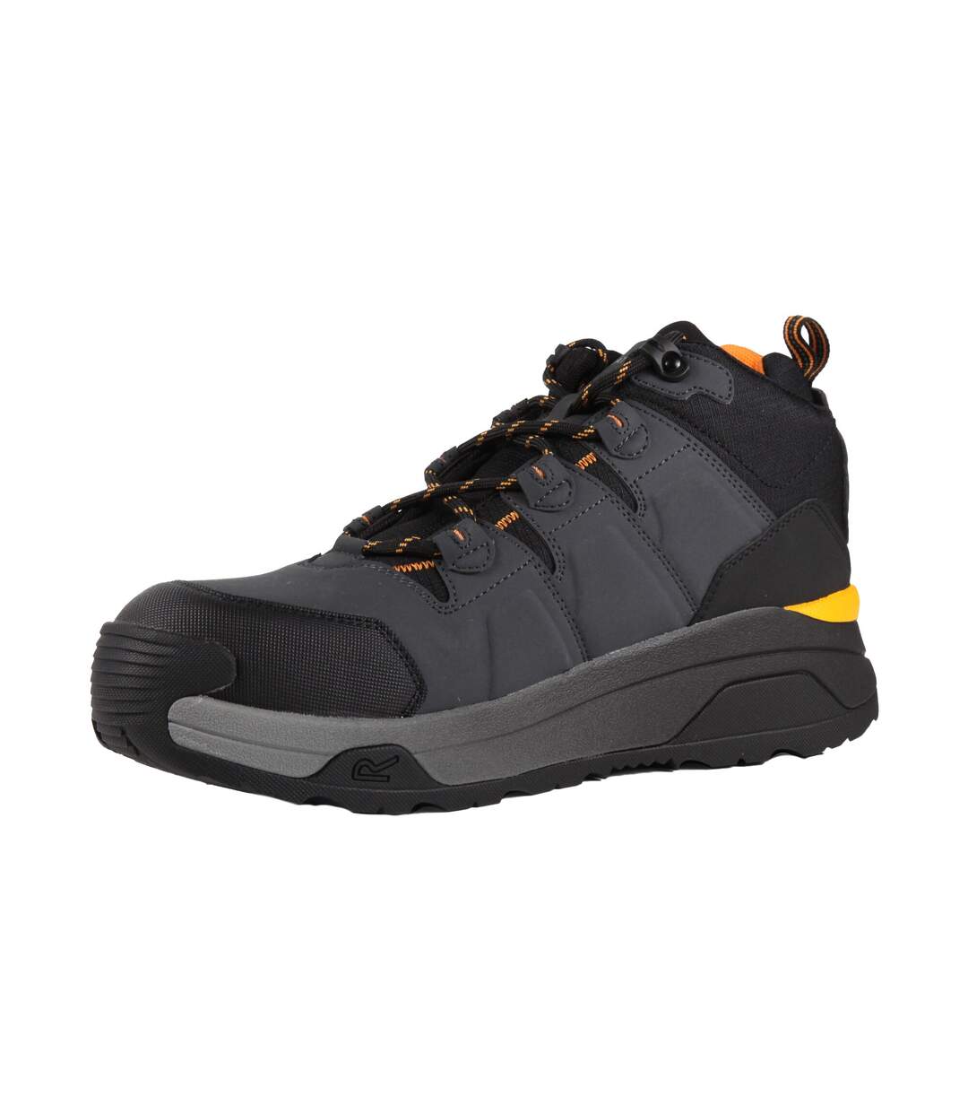 Mens hyperfort hiking boots black/gunmetal grey Regatta-3