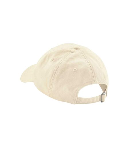 Beechfield Natural Cotton Panelled Baseball Cap (Natural) - UTBC5194