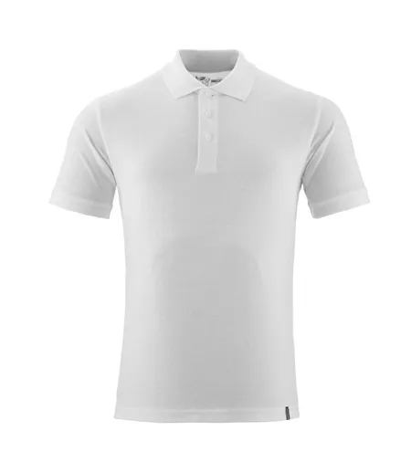 Polo Motif/style Uni Crossover Homme Blanc Mascot