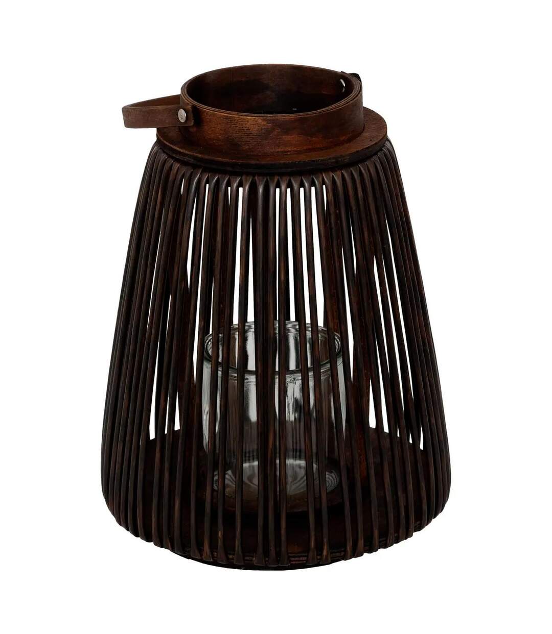 Lanterne Avec Anse Hopia 31cm Marron-2