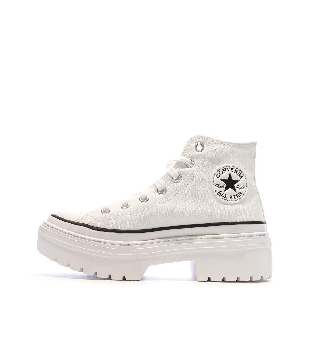 Baskets blanches femme converse all star lugged a10364c-1