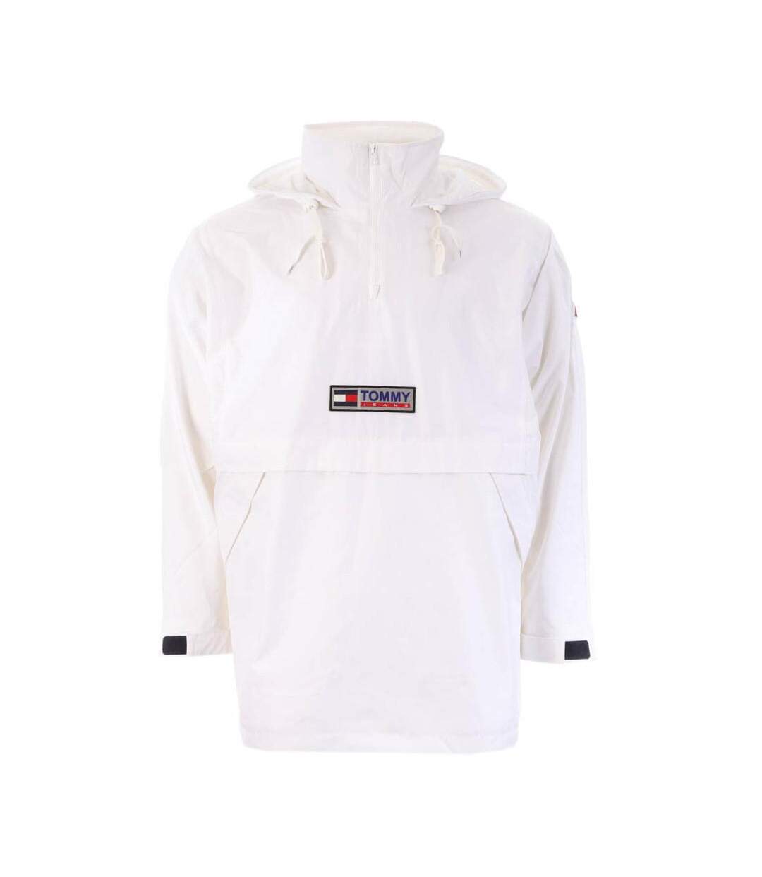 Veste Coupe-Vent Blanc Homme Tommy Hilfiger Solid Popover - M-1