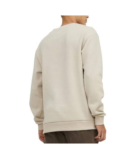 Sweat Uni Beige Homme Jack & Jones Bradley - L