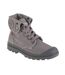 Bottines Baggy Femme Gris Palladium-1