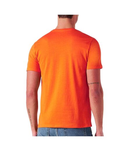 T-shirt orange homme teddy smith ticlass basic - m