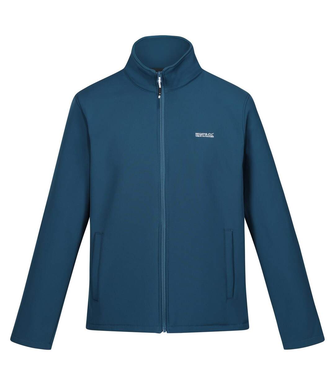 Veste softshell cera homme bleu marine / orange sombre chiné Regatta-3