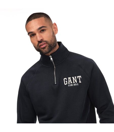 Sweat arch homme bleu Gant