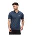 Mens Maverick V Active Polo Shirt Moonlight Denim Regatta-2