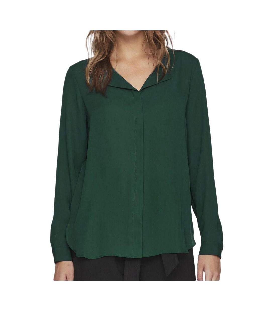 Blouse Verte Femme Vila Lucy - M-1