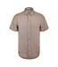 Chemise Manches Courtes Décontracté Homme Kaki Gris Jack Wills-2