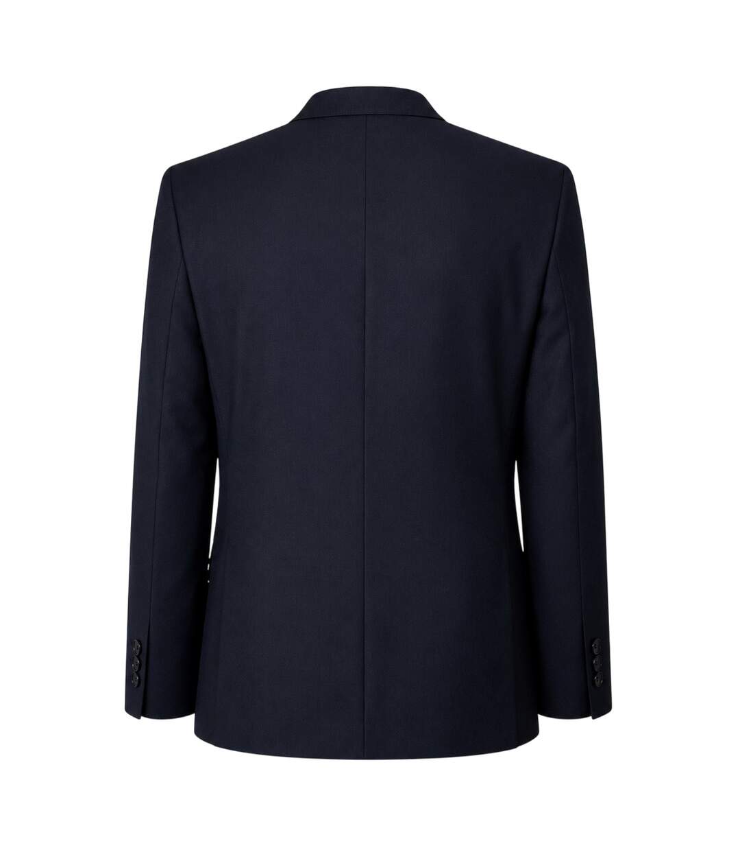 Mens Wool Lapel Collar Blazer Dark Blue Hugo Boss-2
