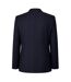 Mens Wool Lapel Collar Blazer Dark Blue Hugo Boss-2