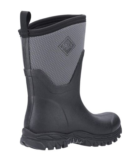 Unisex Adult Arctic Sport Wellington Boots Black Grey Muck Boots