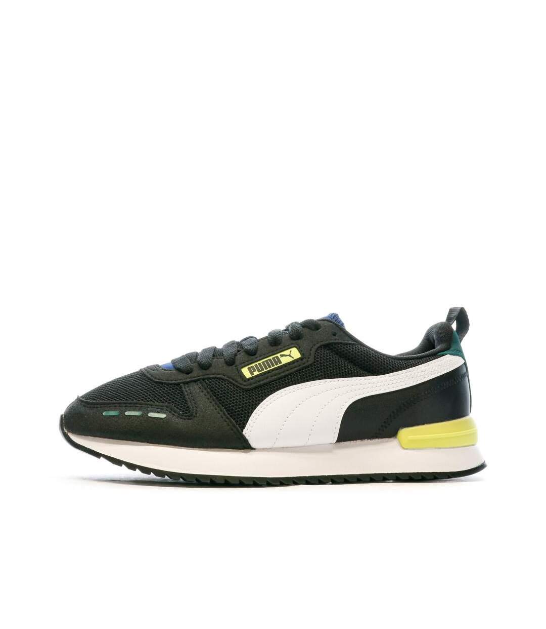 Baskets jaune/noir homme puma r78-1