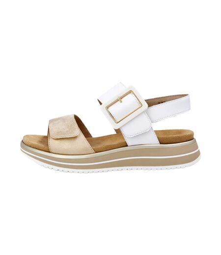 Sandales Cuir Compensé Remonte