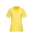 Stedman Womens/Ladies Cotton Polo (Yellow)