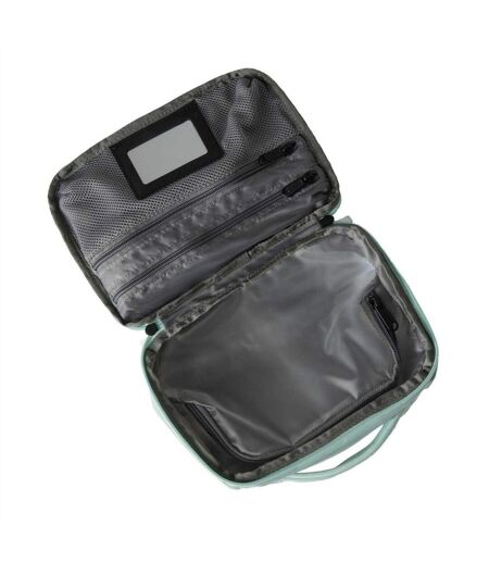 Base Camp Voyager Logo Travel Toiletry Bag One Size Pastel Blue The North Face