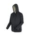 Mens Naddle Fleece Full Zip Hoodie Black Regatta-4
