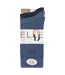 3 Pack Ladies Plain Cotton Socks - Soft Breathable Everyday Comfort Fit-2