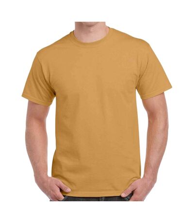 T-shirt manches courtes homme vieux or Gildan