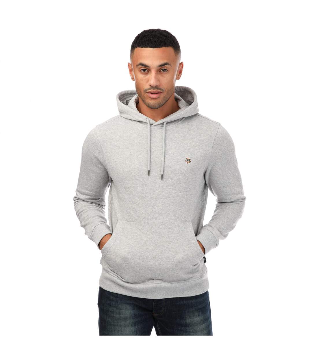 Mens Hendon Hoodie Grey Ted Baker-1
