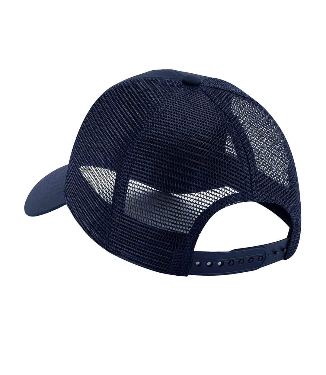 Casquette trucker adulte bleu marine Beechfield-2