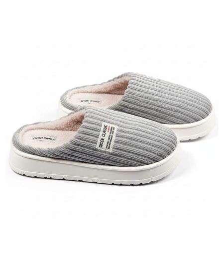 Mules homme velours côtelé MU10122