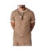 T-Shirt taupe/blanc homme project x paris 2511114-1