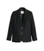 Womens/ladies Amber Classic Blazer Caviar Levis-2