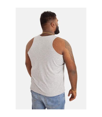 Duke Mens Fabio-1 Muscle Vest (Gray Melange)