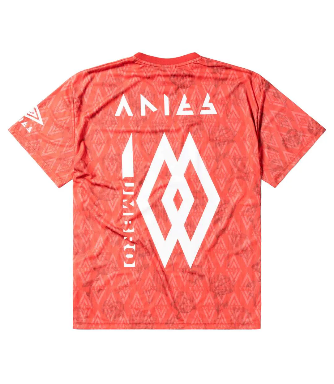 Mens roses aries football jersey red Umbro-2