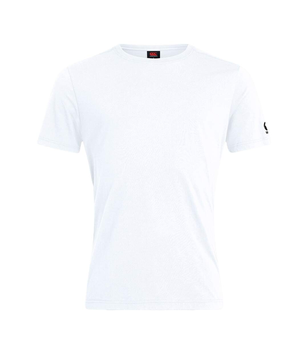 Mens Club Plain T-shirt White Canterbury-2
