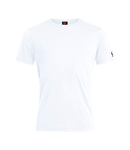 Mens Club Plain T-shirt White Canterbury