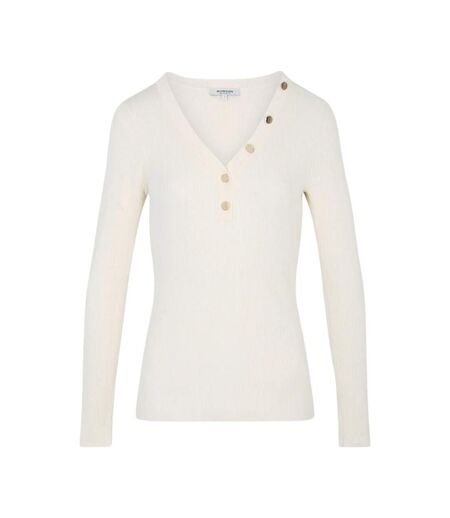 Pull écru femme morgan mbanbin