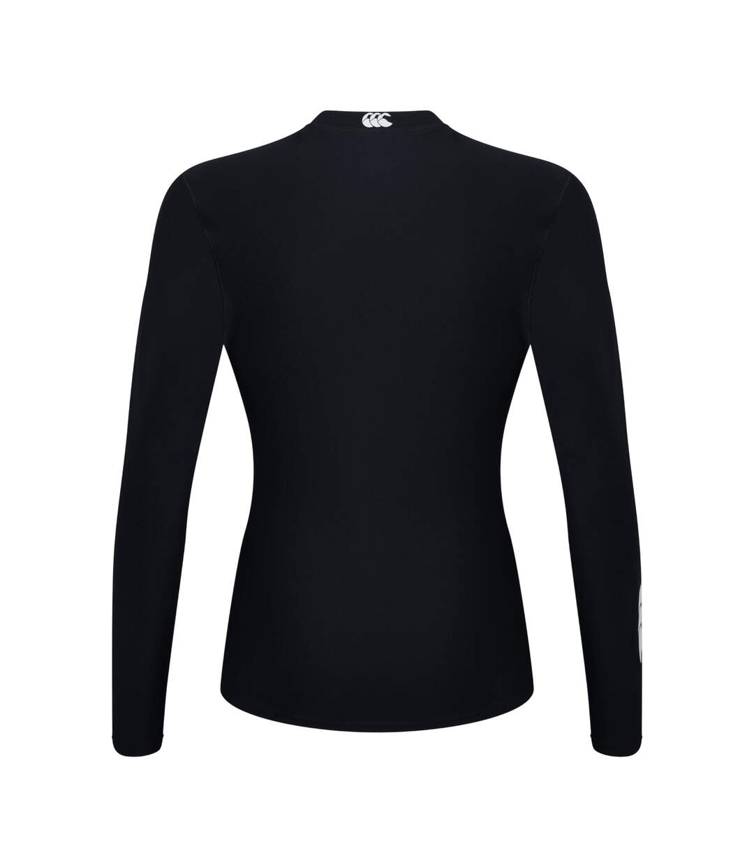 Womens/ladies Thermoreg Long-sleeved Top Black Canterbury-3