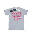 Disney Femme/Ladies Peter Pan Never Grow Up - T-shirt boyfriend en coton (Gris sportif) - UTBI42465-1