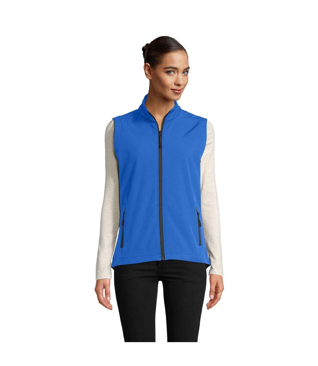Veste Sans Manches Race Femme Bleu Roi SOLS-1