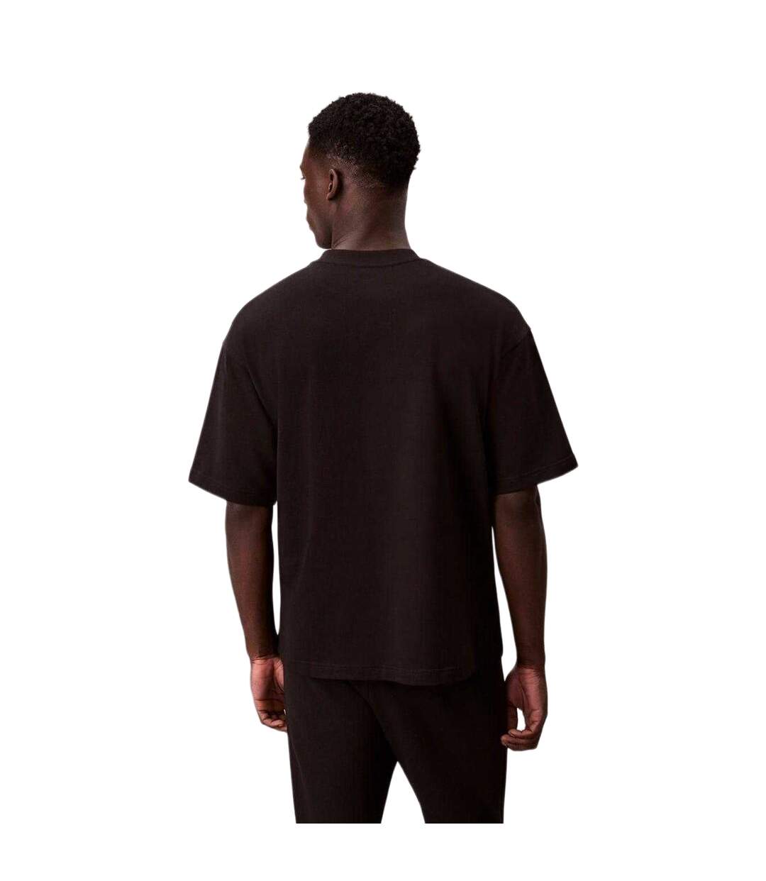 T-shirt Motif/style Logo Homme Noir Calvin Klein-3