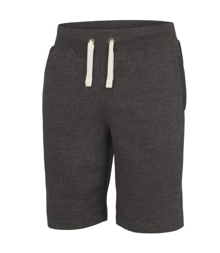 AWDis Hoods Plain Heavyweight Campus Shorts (Charcoal) - UTRW2549
