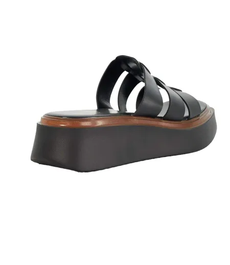 Sandales Latelys Femme Noir Dune London
