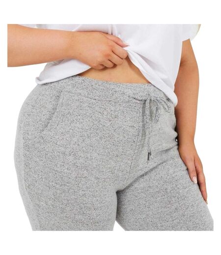 Pantalon De Jogging Motif/style Chiné Femme Gris Chiné Brave Soul
