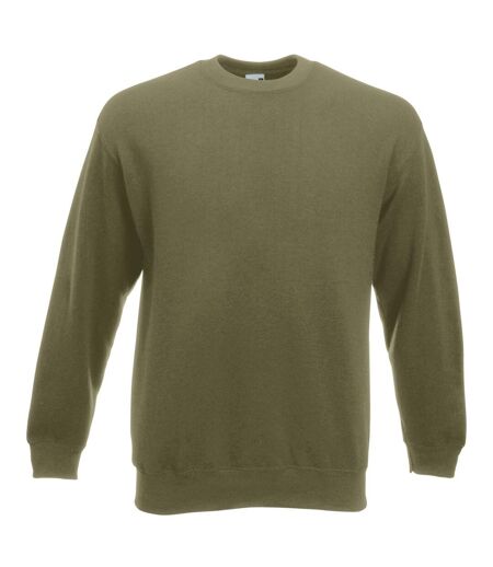 Fruit Of The Loom Unisex Premium 70/30 Set-In Sweatshirt (Classic Olive)