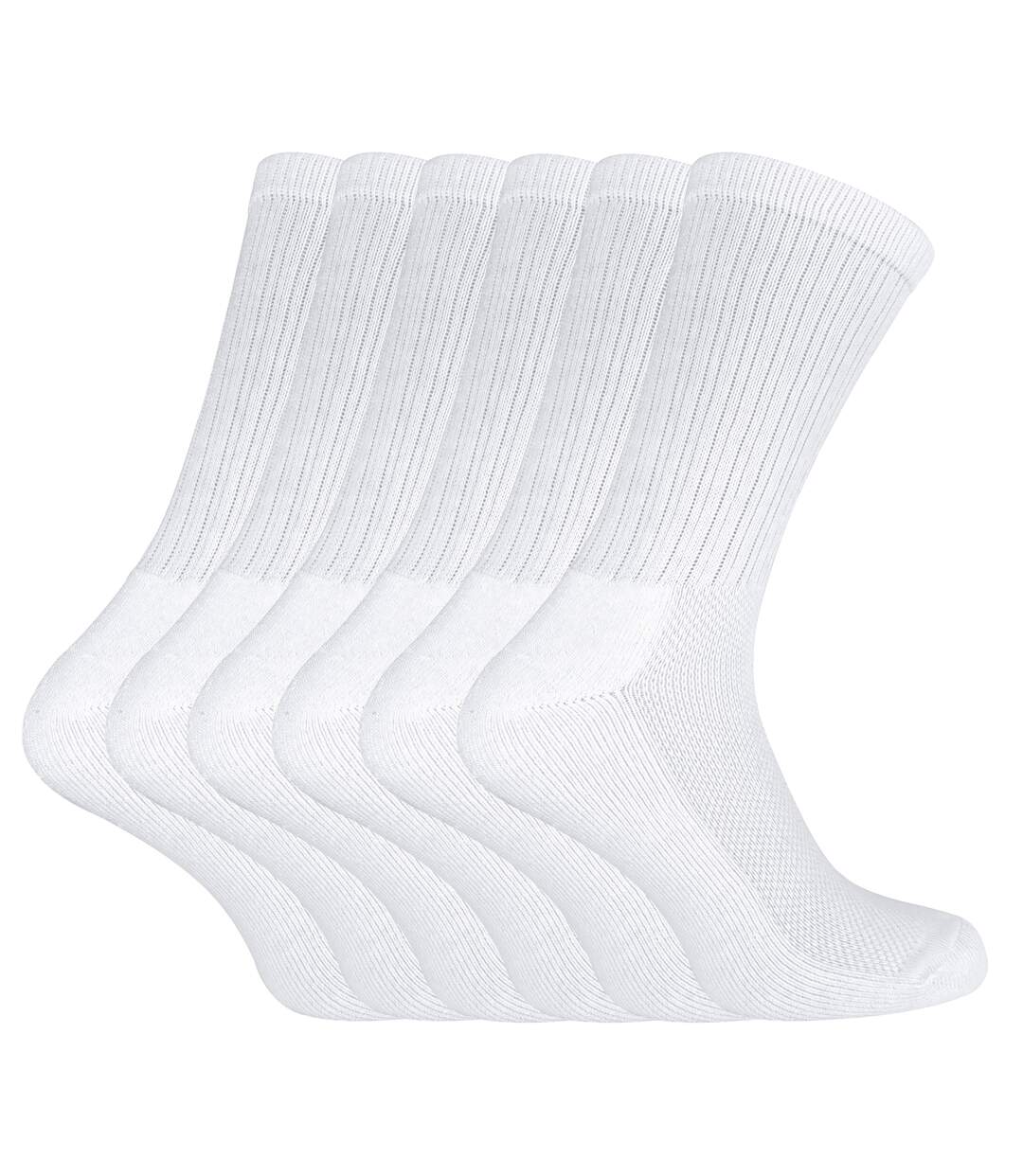 6 Paires Chaussettes de Sport Homme Bambou Été