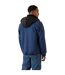 Mens Plain Ribbed Cuff Raincoat Batik Blue Reebok-3