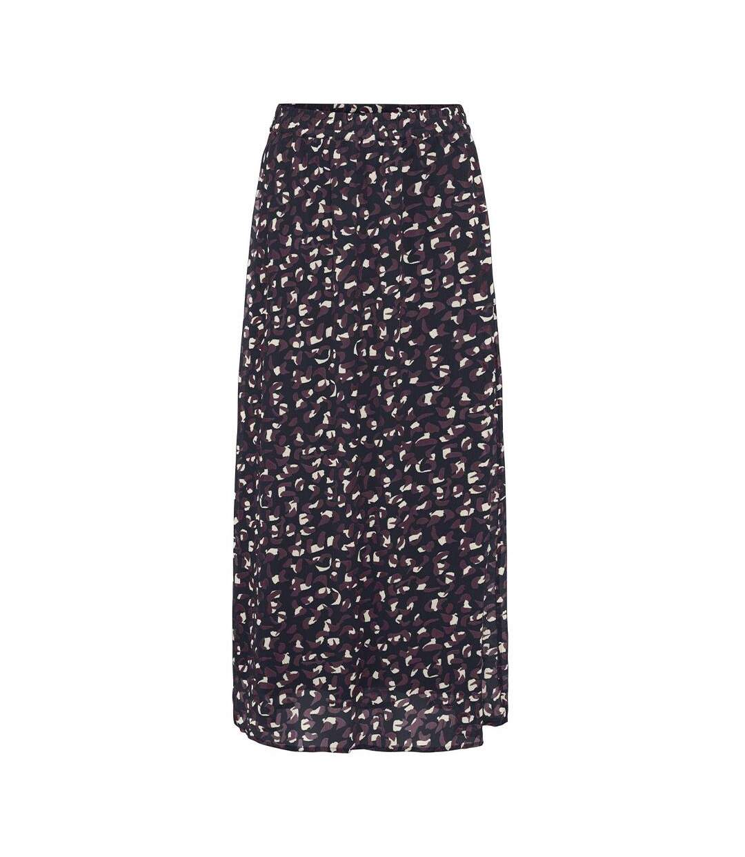 Jupe longue marine femme only tasha-1