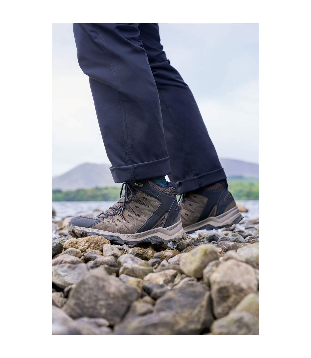 Bottines De Randonnée Rapid Homme Marron Marron Mountain Warehouse-1