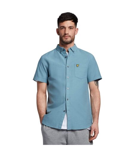 Chemise Manches Courtes Homme Bleu Lyle & Scott