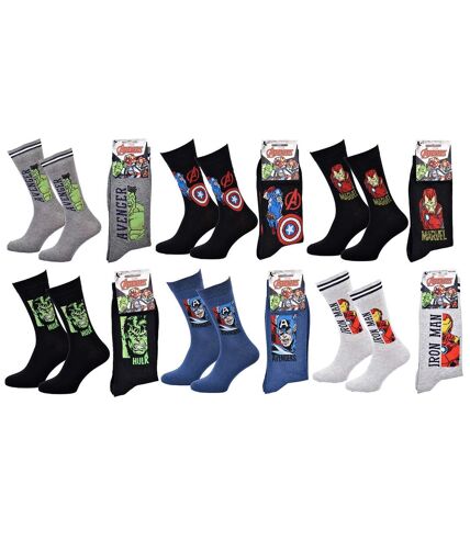 Chaussettes Pack Cadeaux Homme LICENCE Pack 6 Paires AVEN24