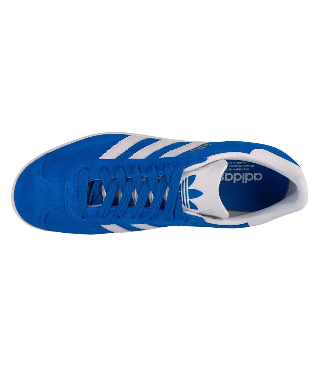 Baskets Gazelle Homme Bleu Blanc Adidas-3
