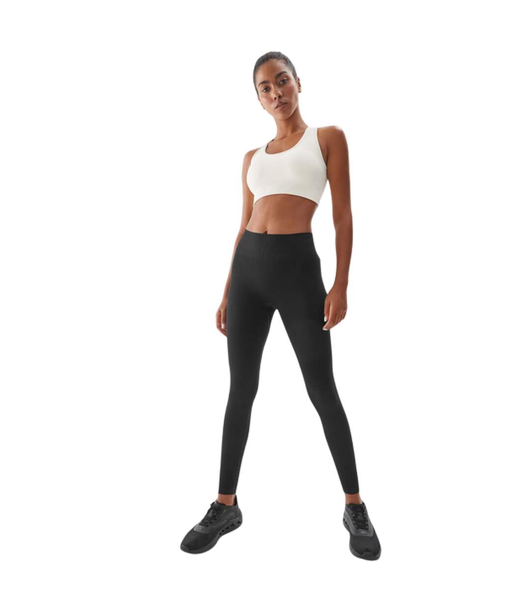 Legging Waw24tftif278 Femme Noir 4F-1